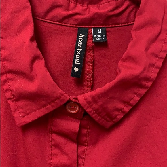 3 for $15💥 Medium Long Button Down Blouse Tunic - Picture 3 of 10